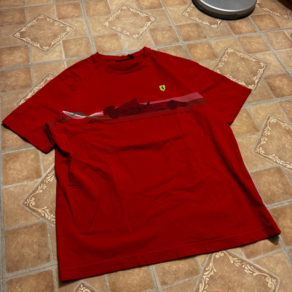 Scuderia Ferrari F1 Racing T-Shirt - Size Small.